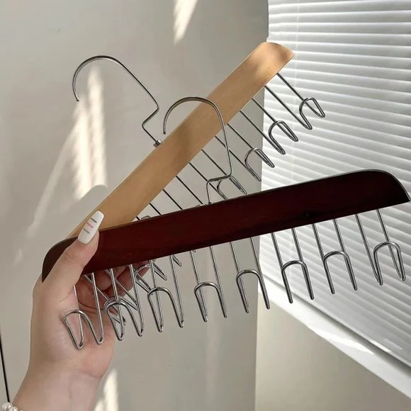 Closet Organizer Wood Hanger - Picture 3 of 4